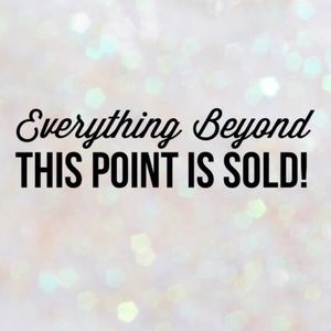 Everything below has sold! 🛍